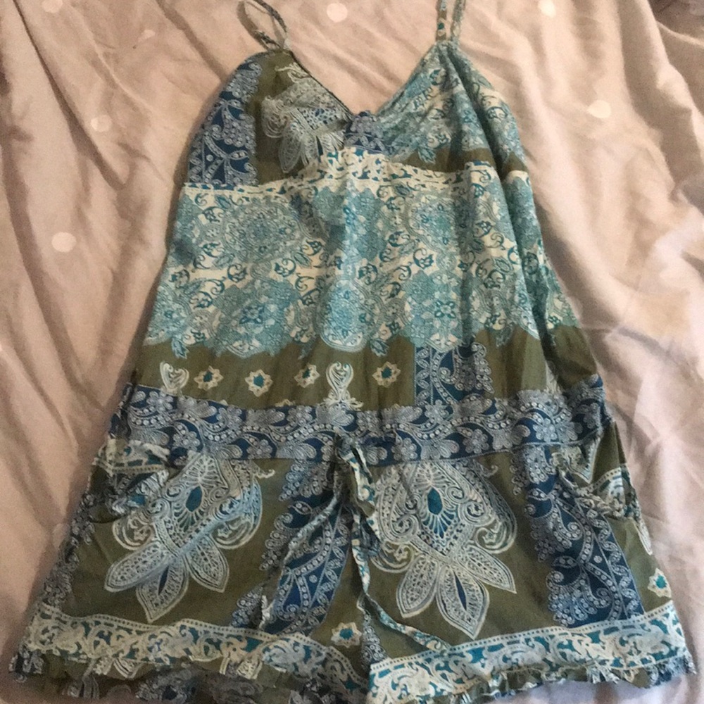 Red Camel Romper